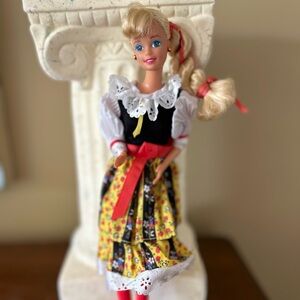 1999 Swedish Barbie from Dolls of the World collection.